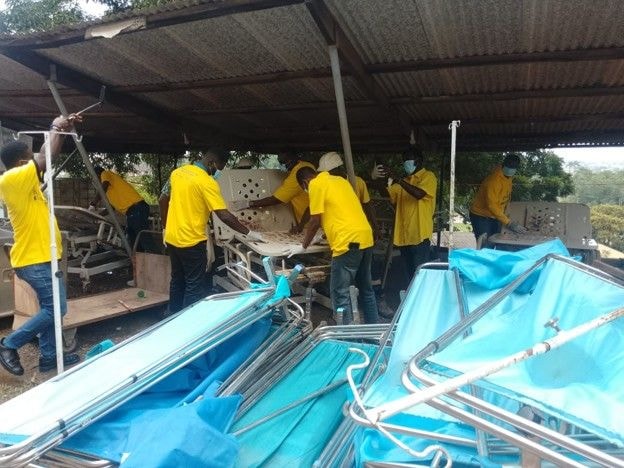 MTN refurbishes 500 hospital beds at Effia-Nkwanta