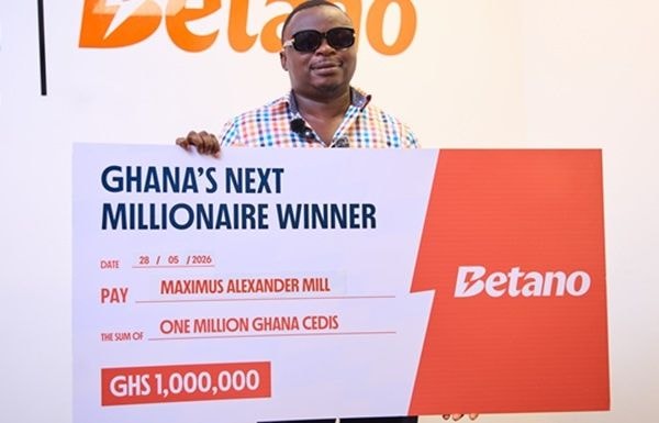 Betano rewards ‘Ghana’s Next Millionaire’ winner with GH¢1 million