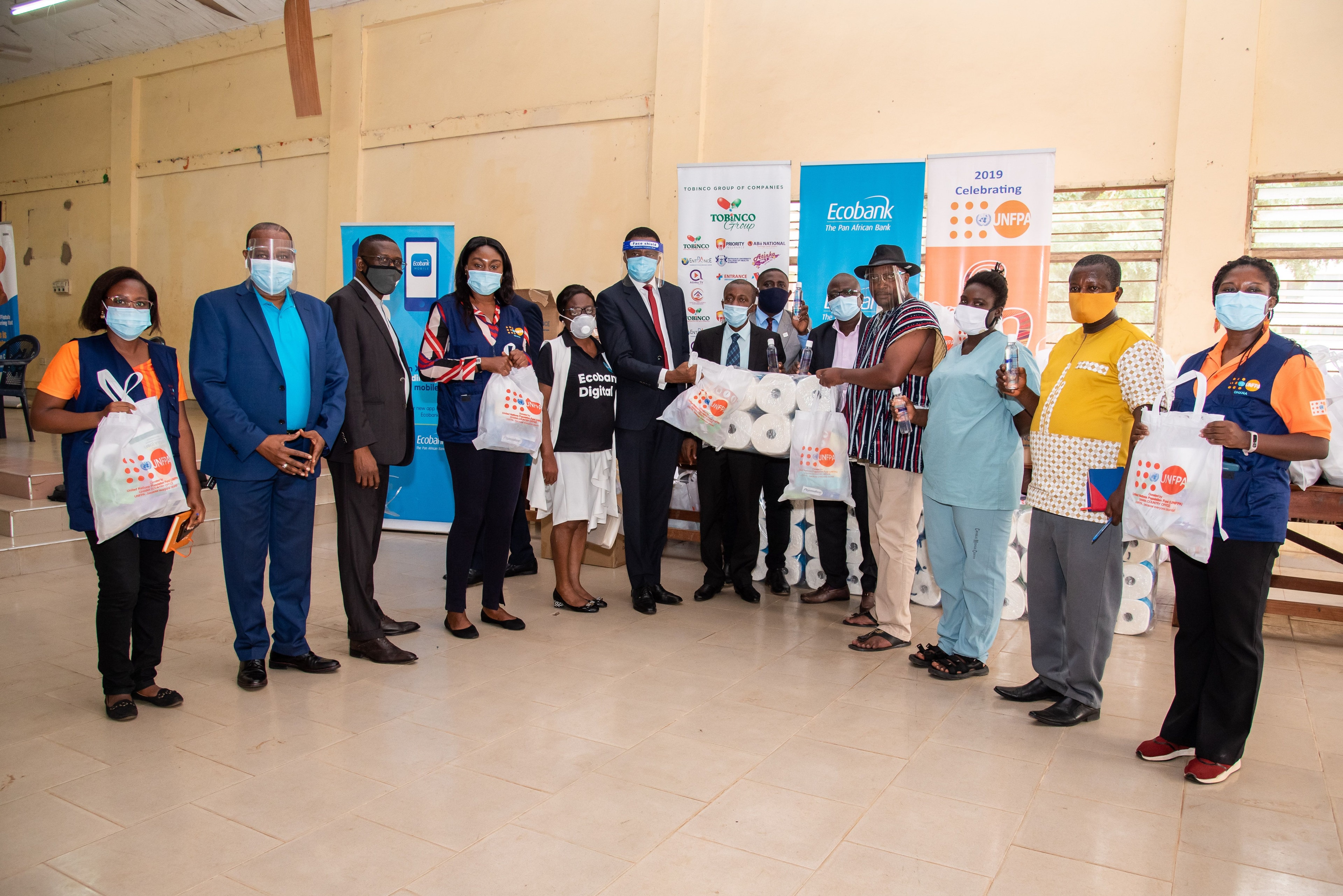 Ecobank partners UNFPA, Tobinco to support Tetteh Ocloo State School for the Deaf