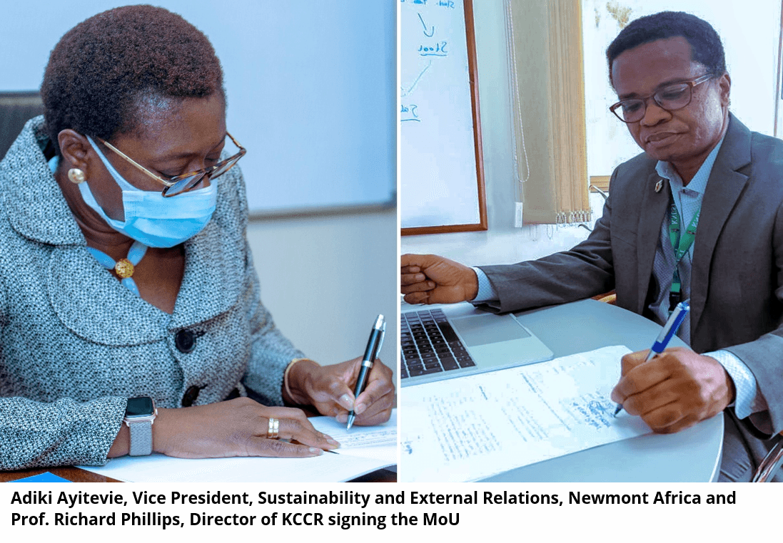 Newmont signs GH¢3m MoU with KCCR to support fight against COVID-19