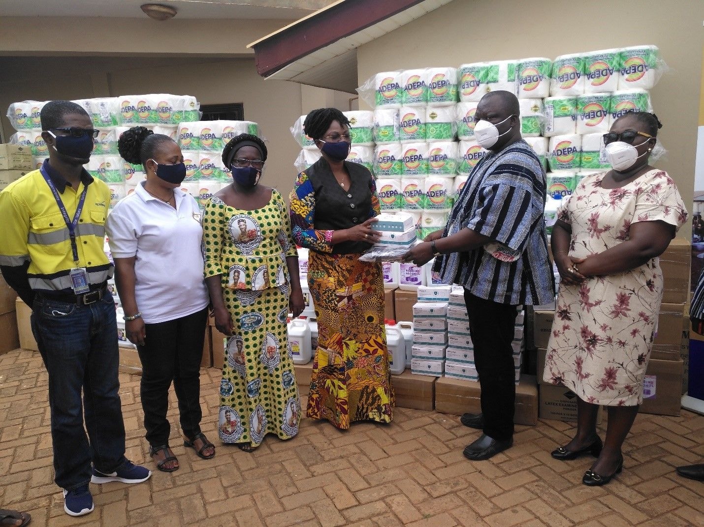 NADeF supports 7 health facilities to combat COVID-19