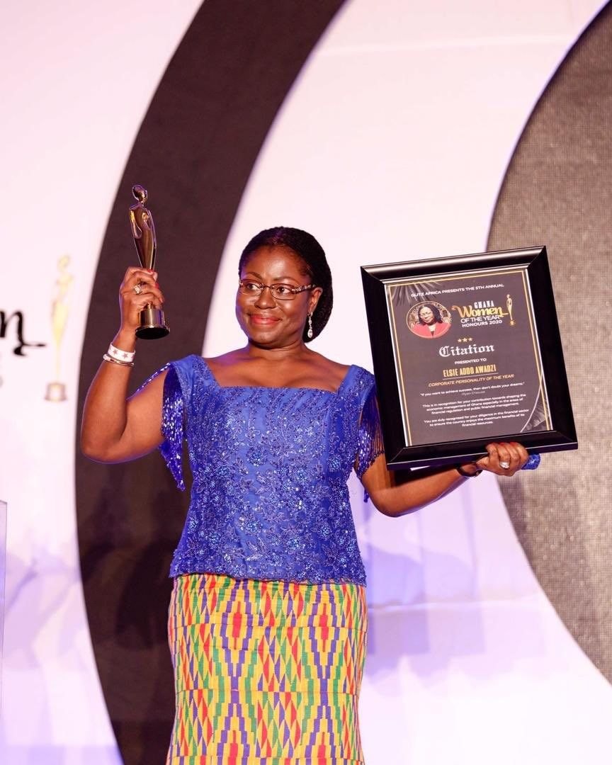 Second Deputy Governor receives Glitz Africa Corporate Personality of The Year Award