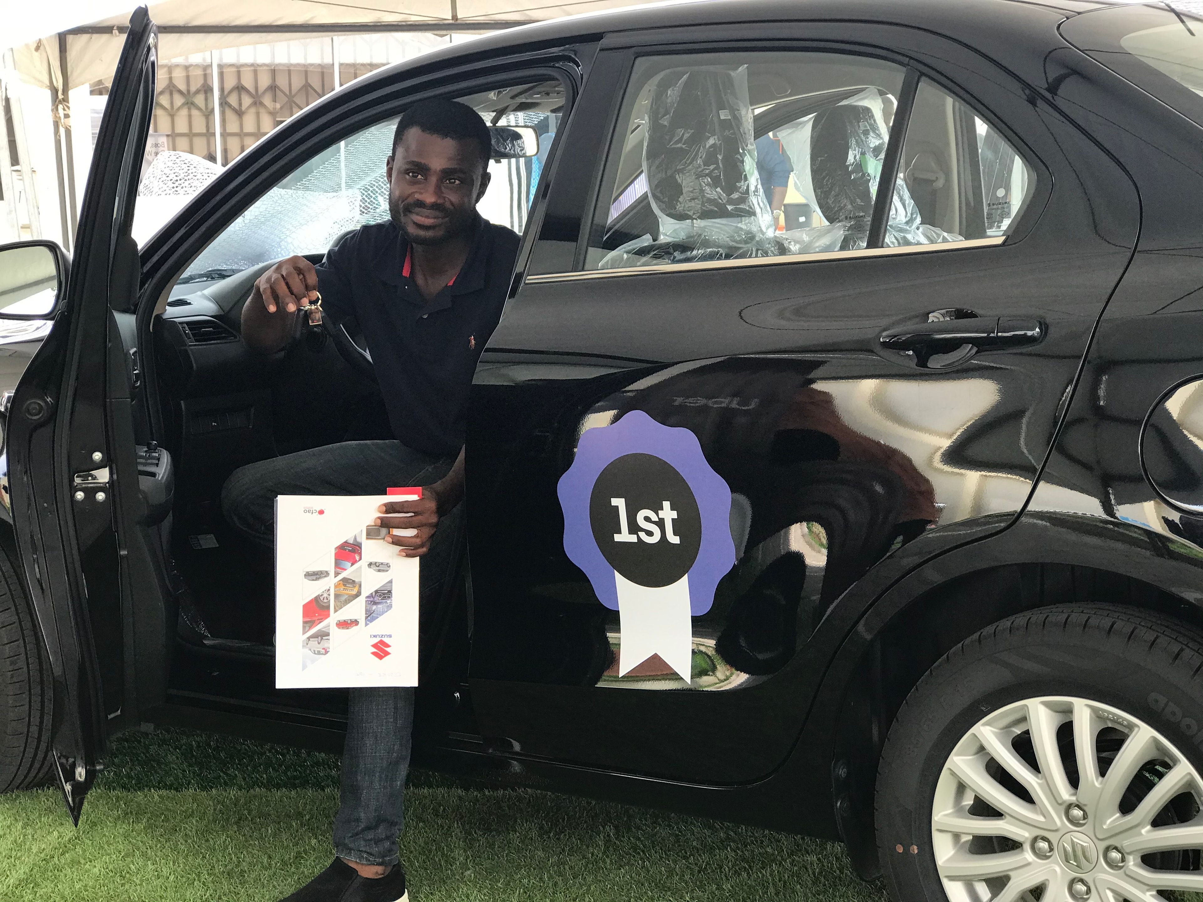 Uber rewards top 5 drivers; 2 walk away with brand new cars