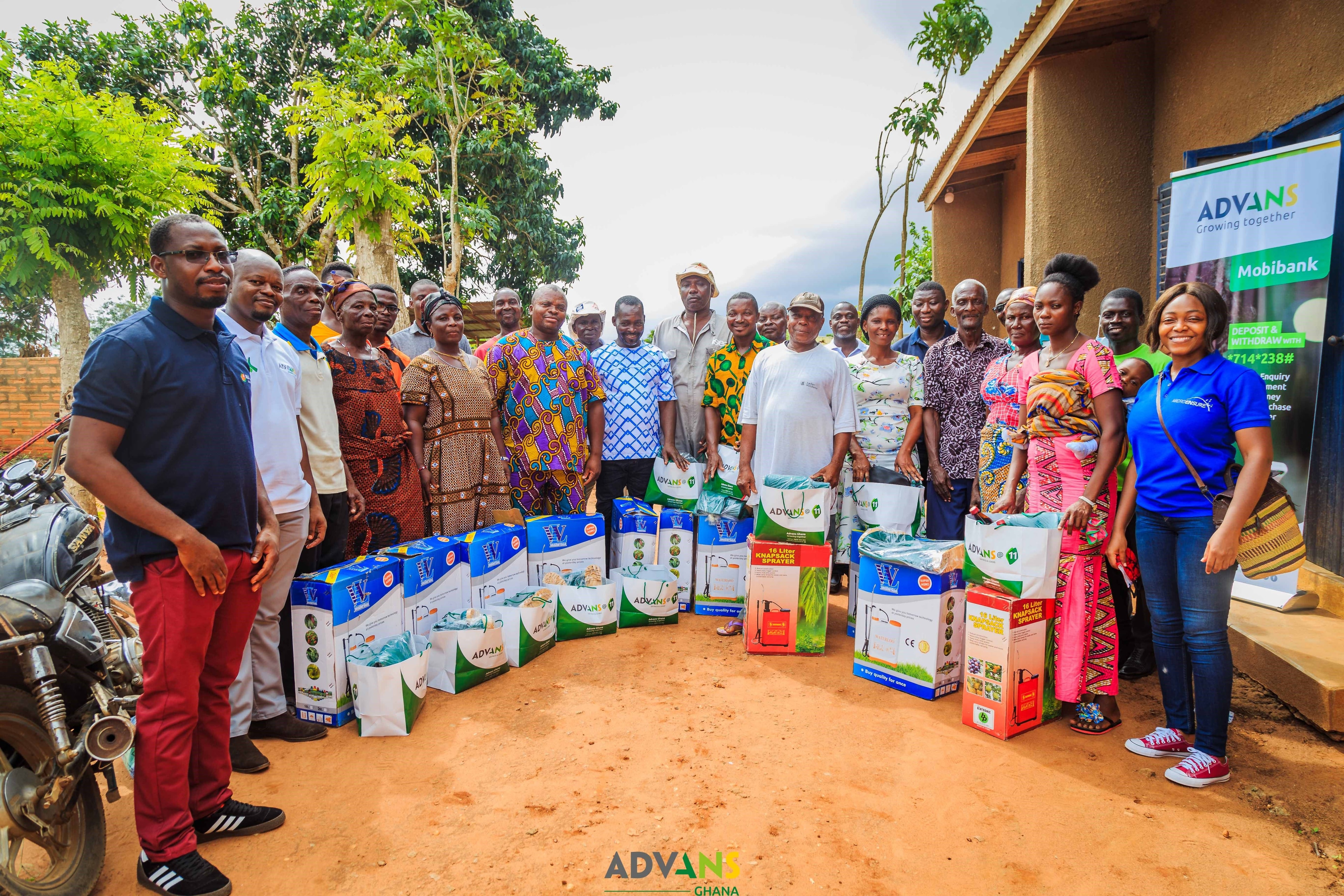 Advans Ghana Savings and Loans Ltd Honors 100 farmers