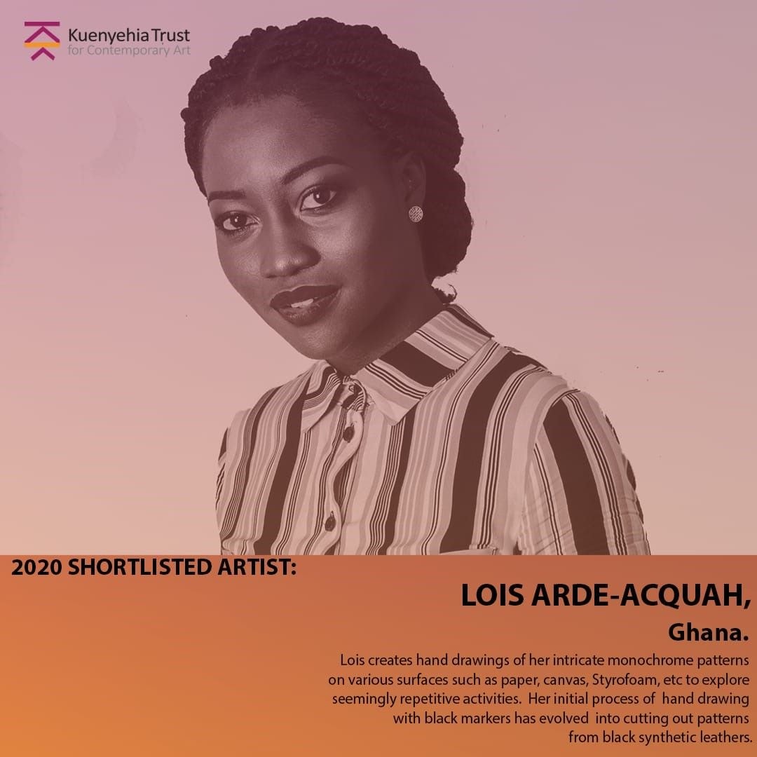 The Kuenyehia Trust for Contemporary Art announces Lois Arde-Acquah as 2020 winner of the Kuenyehia Prize