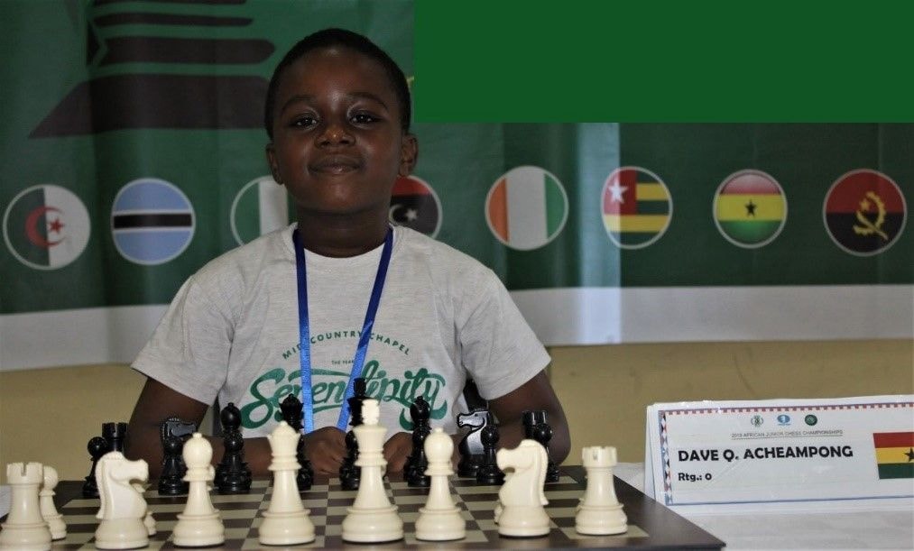 A Ghanaian Wins Africa Under 9 Chess Championship
