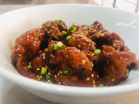 Recipe column: Sesame chicken
