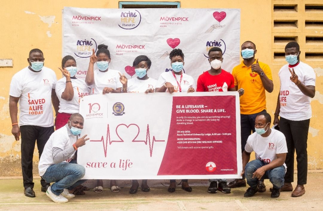 Mövenpick Ambassador Hotel  lends a hand