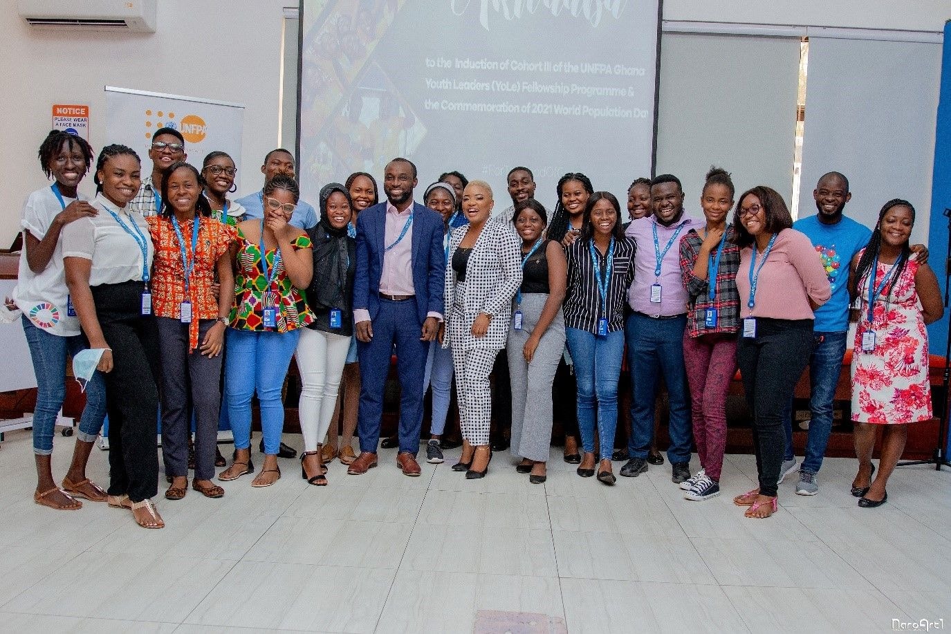 The Enam Foundation pays courtesy call on UNPFA