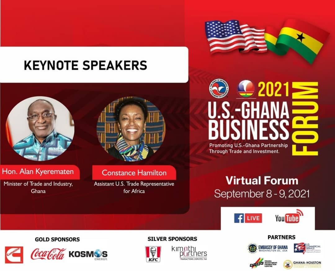 AmCham Ghana partners U.S. Chamber of Commerce to organise  2021 U.S.-Ghana Business Forum today