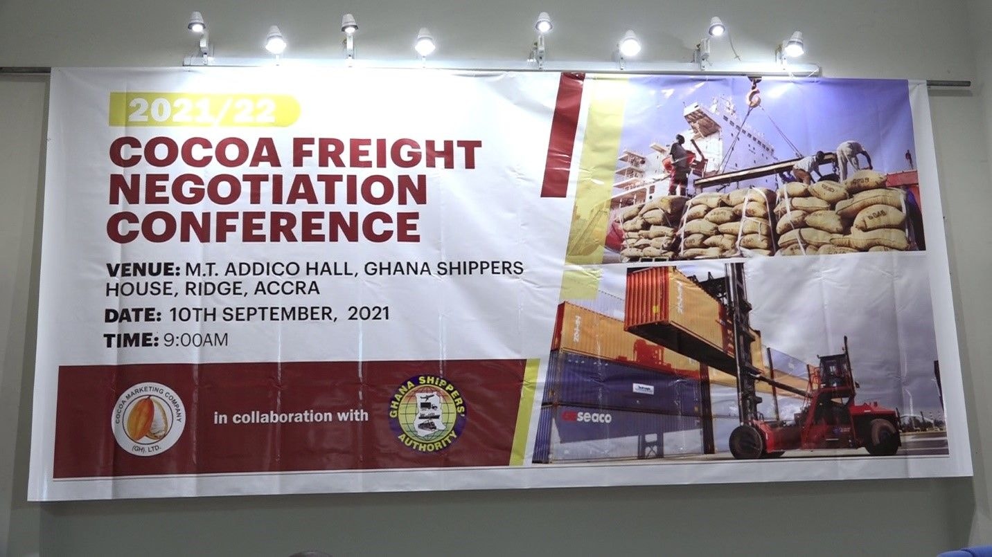 Shipping Lines agree on 5% increase on cocoa freight rates for 2021/2022 season