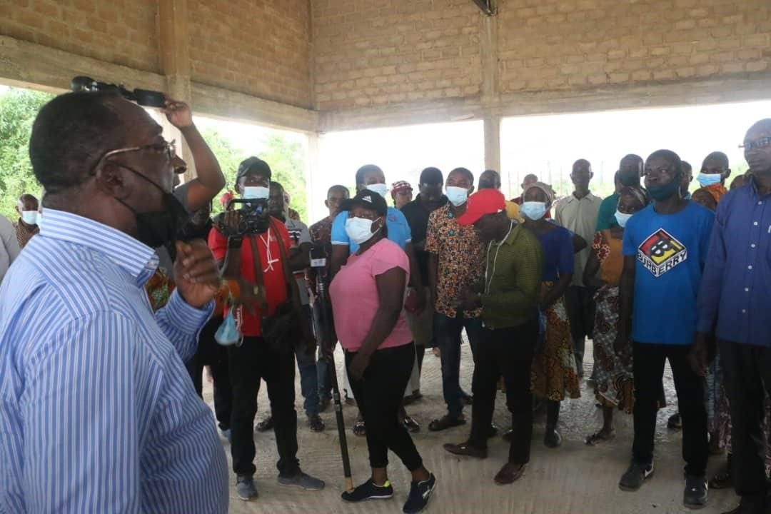 Agric minister announces relief package for Kajebi rice farmers