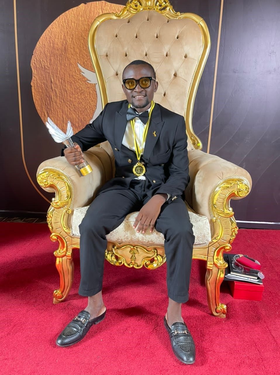 Michael Asiedu wins Achiever in Hospitality Award at the Forty under 40 Awards