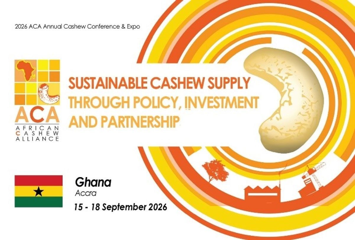 Accra to host 2026 African Cashew Alliance conference
