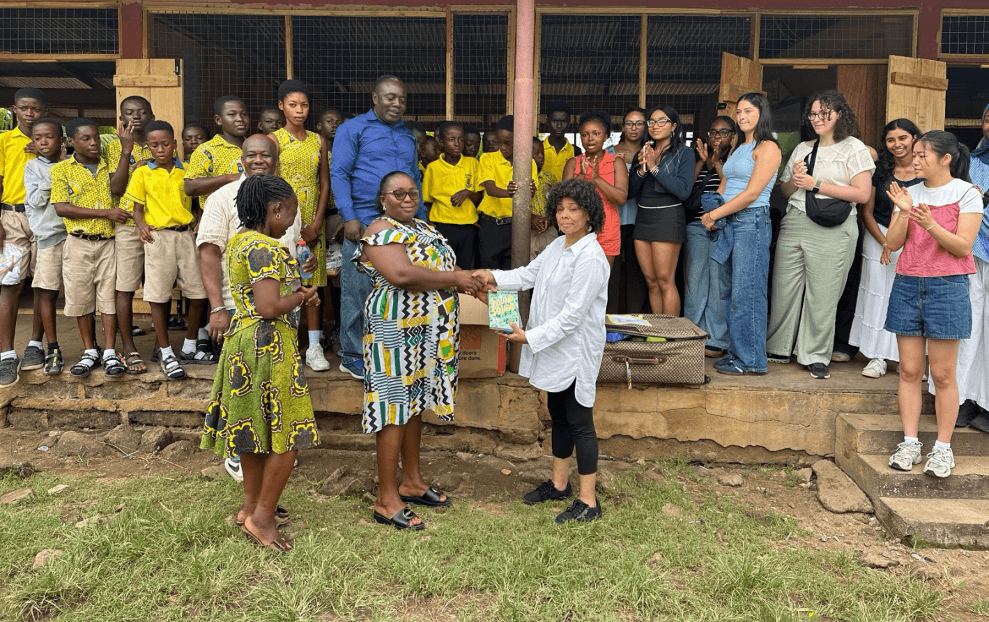 Beyond the classroom: U.S. Students give Bonwire pupils a fresh start