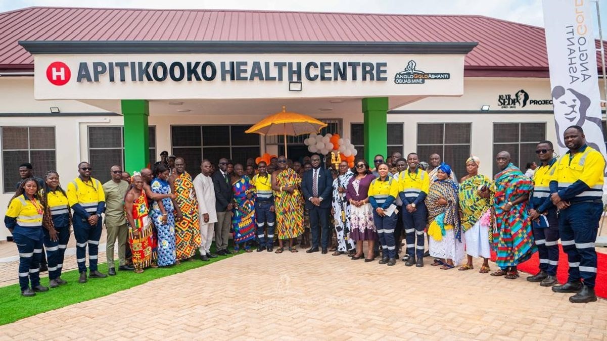 AngloGold unveils GH₵6.7m modern health facilities in Obuasi
