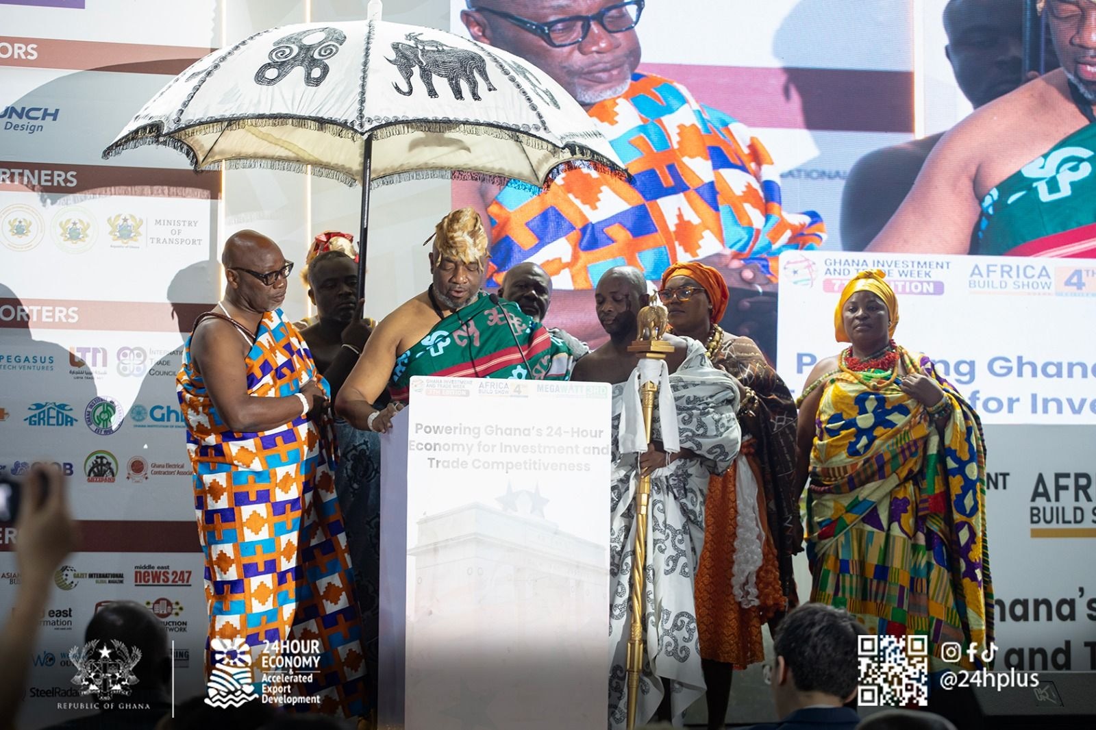 Ga Mantse declares commitment to advancing Ghana's 24H+ Agenda