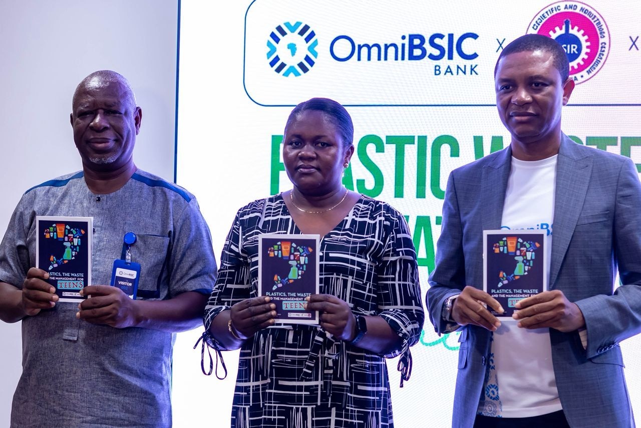 OmniBSIC Bank launches school plastic recovery project with CSIR-IIR and Ocean Tribe Foundation