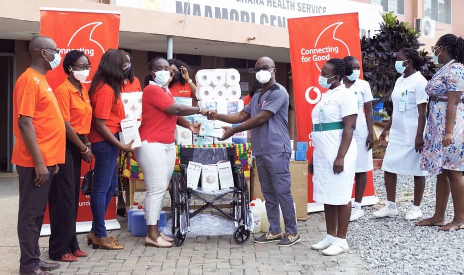 Vodafone Foundation donates to Maamobi Hospital