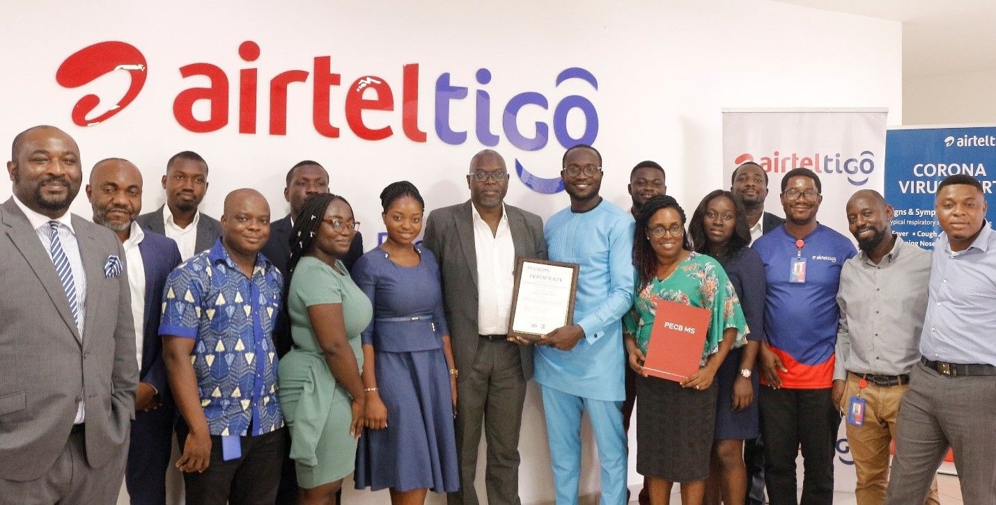 AirtelTigo Money awarded ISO Certification for meeting Global Operation Standards