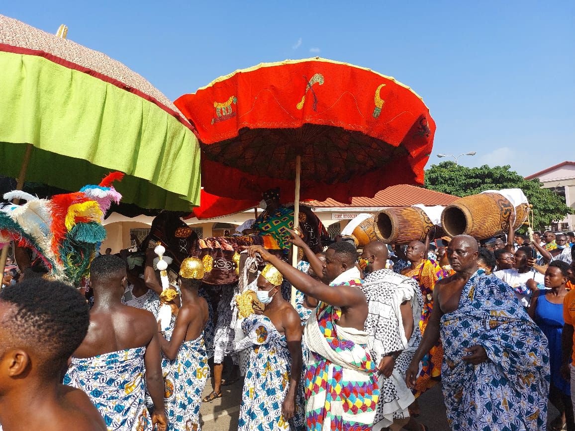 A lust for Juaben: Sampling Nana Otuo Siriboe II 5Oth anniversary pie of Ashanti customs and traditions