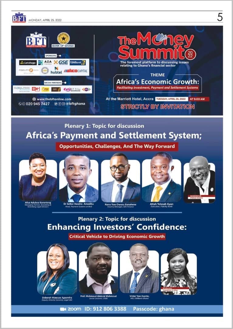 The Money Summit 2022: Pan-African payment systems, investor confidence in focus