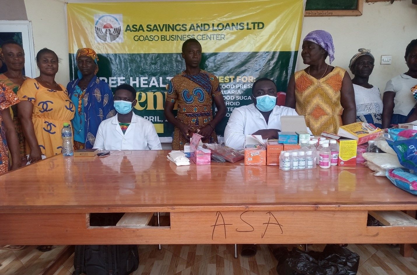 I50 market women benefit from free health screening