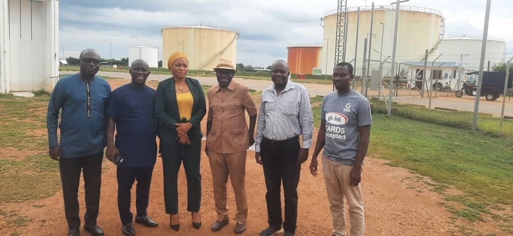 GOIL MD visits Buipe BOST Terminal