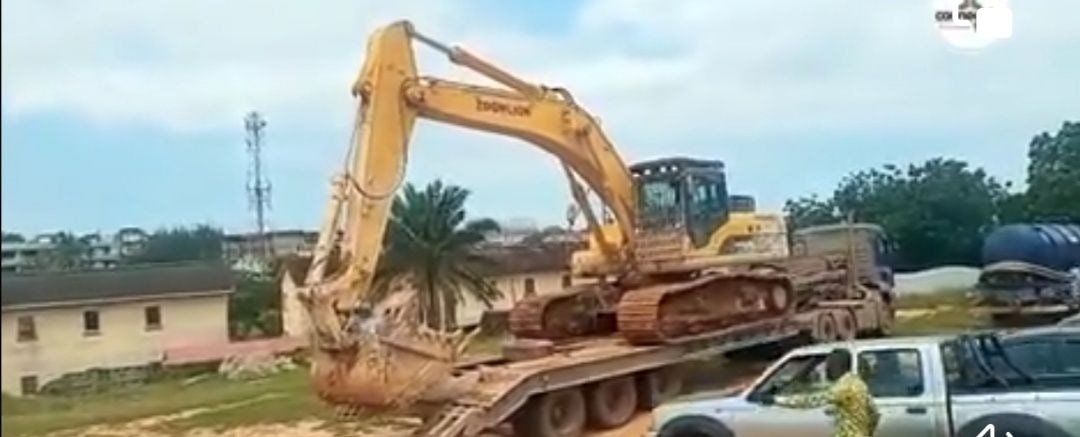 One of two missing excavators at Ellembelle retrieved