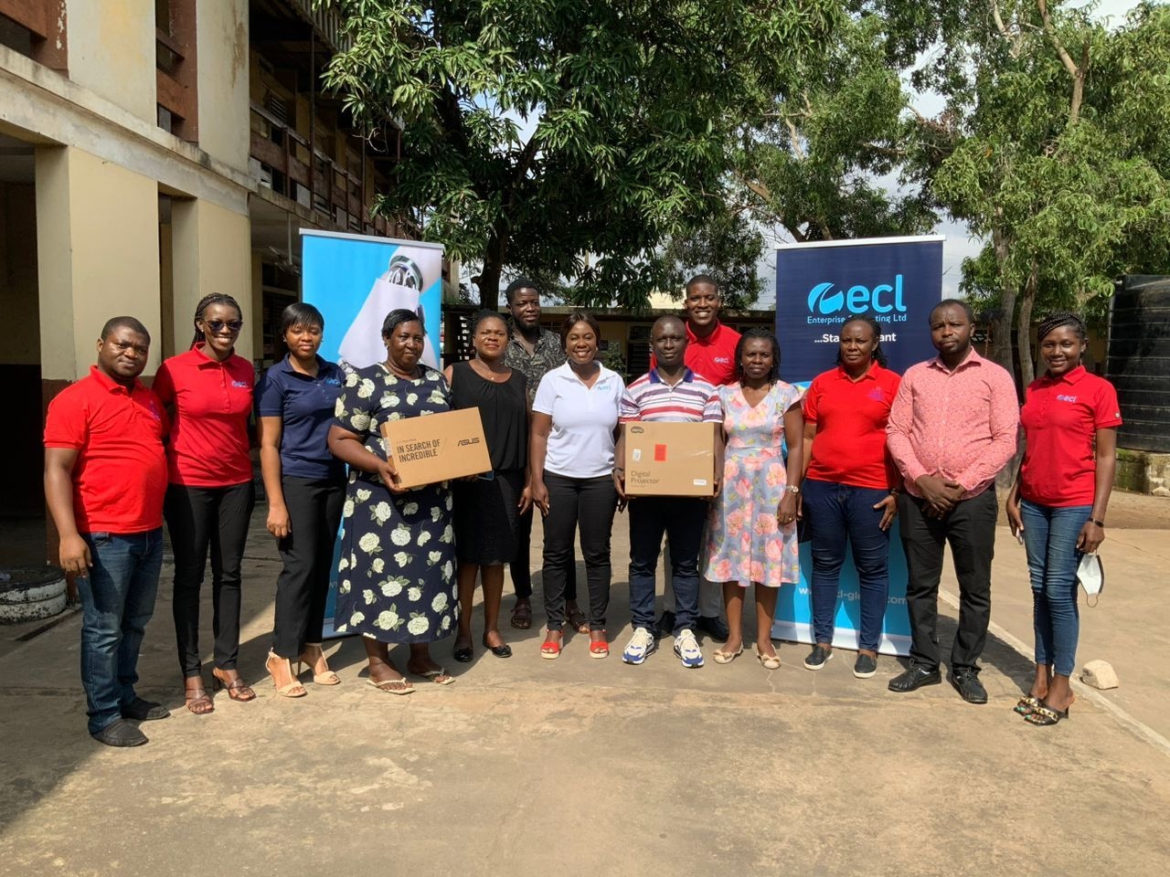 Enterprise Computing donates IT equipment to Oninku School