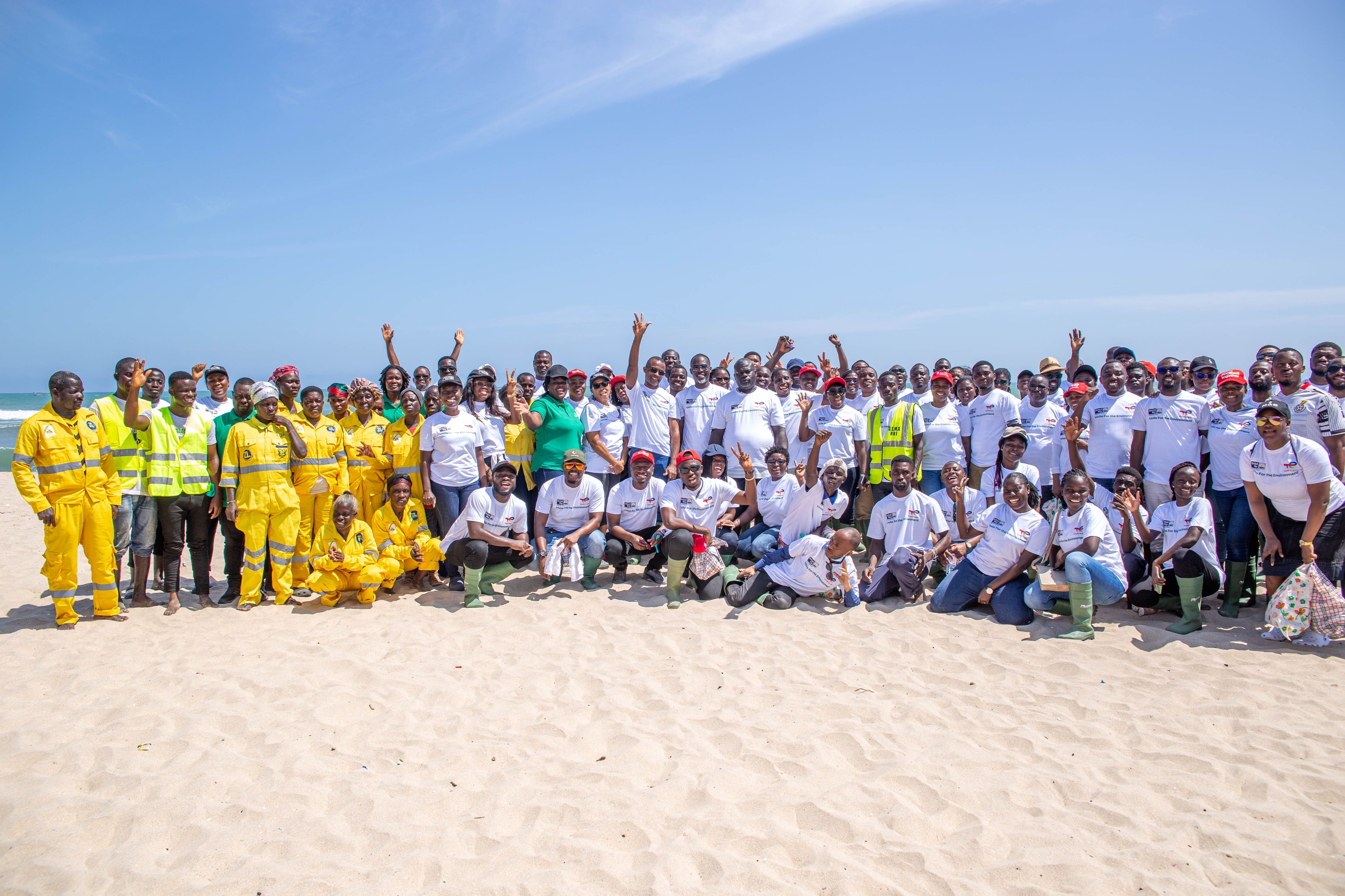 TotalEnergies, United Way, Ecozoil rally residents to clean Bortianor Beach