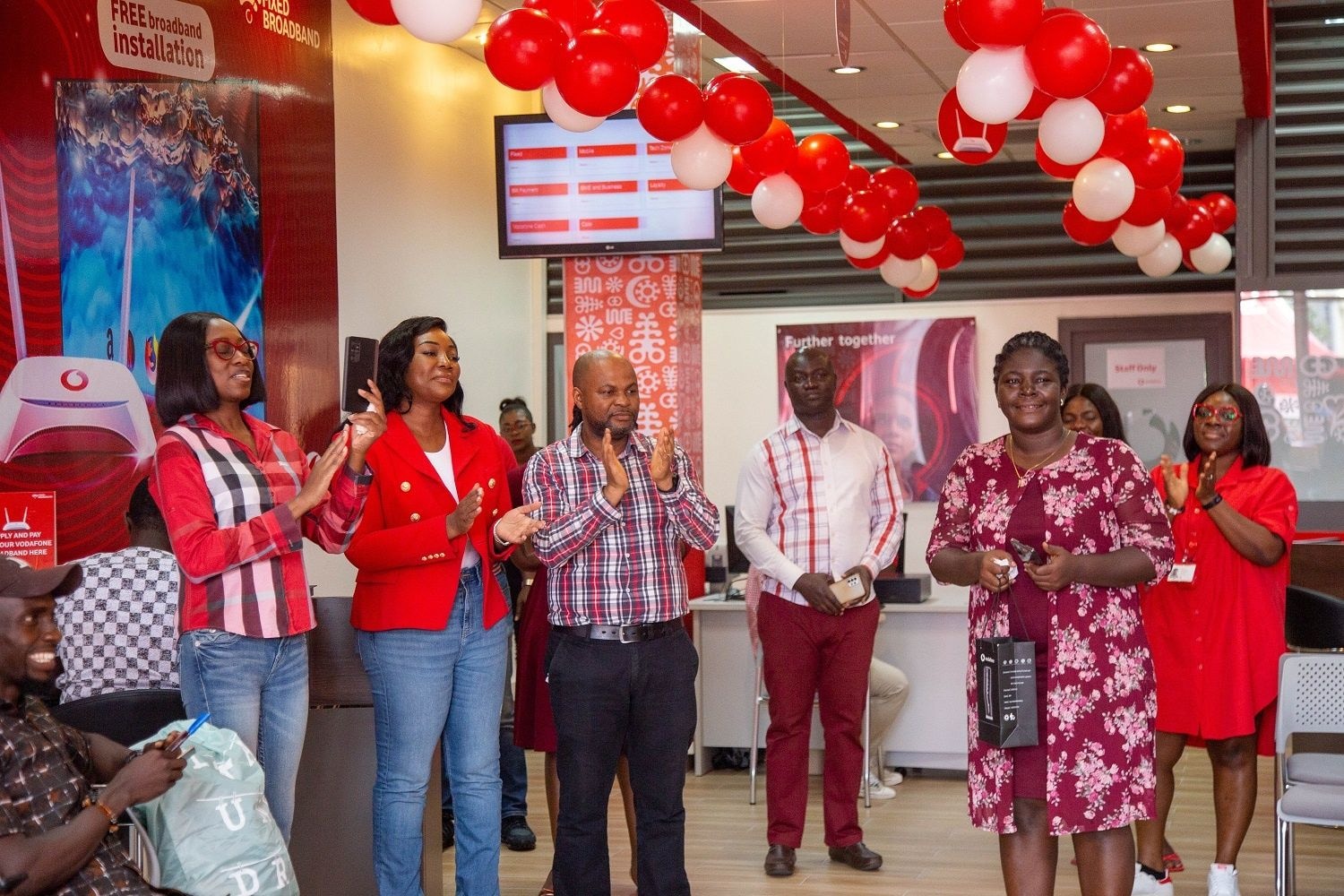 Vodafone opens new retail shop in Accra Mall