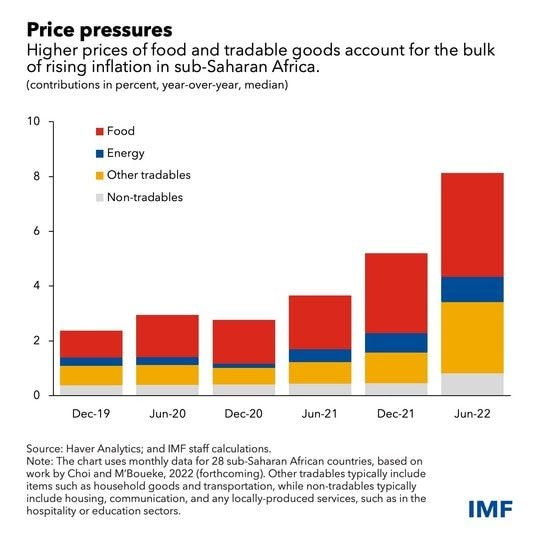 Africa’s inflation among region’s most urgent challenges