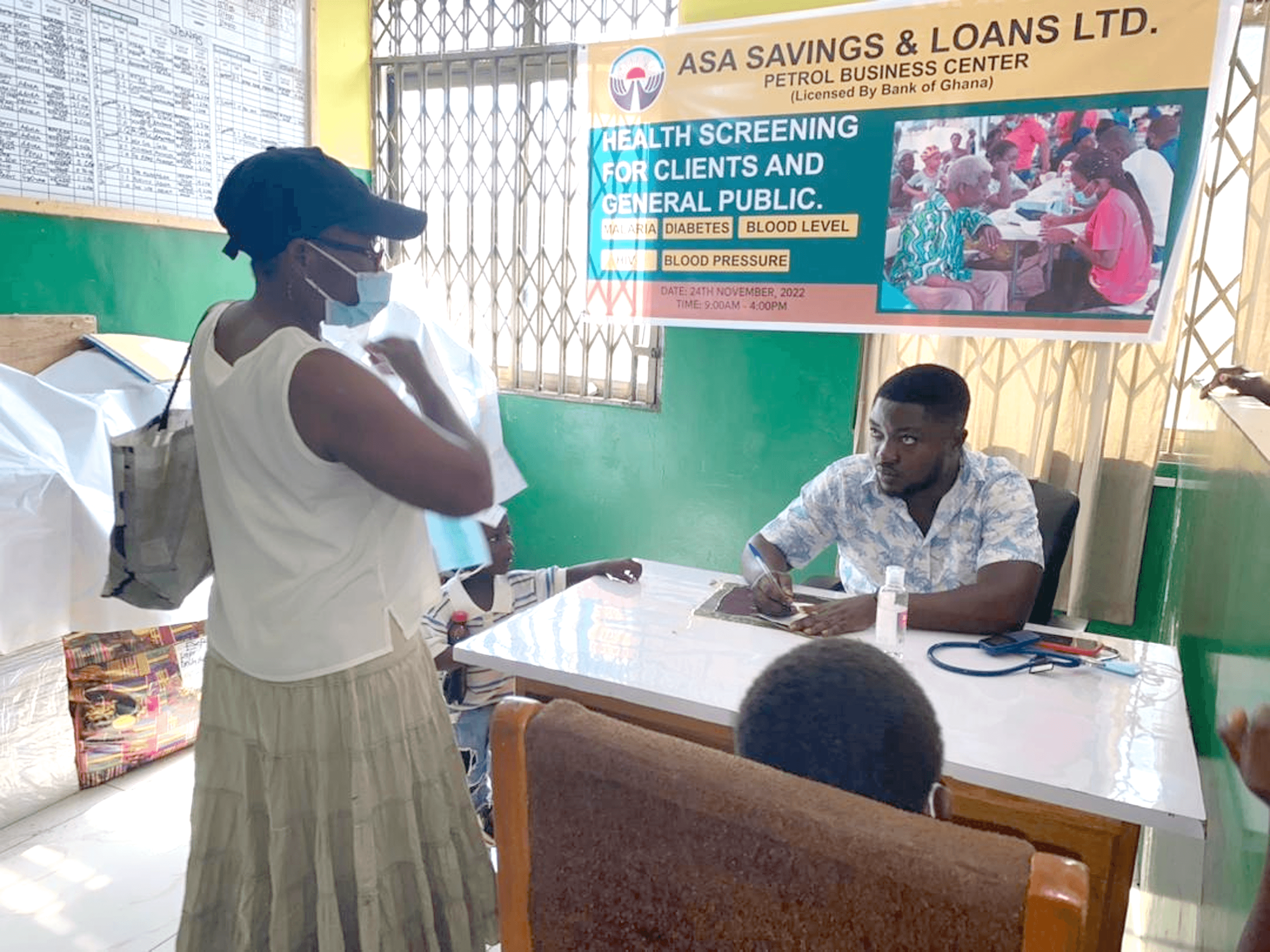 ASA Savings organises health screening at Cape Coast