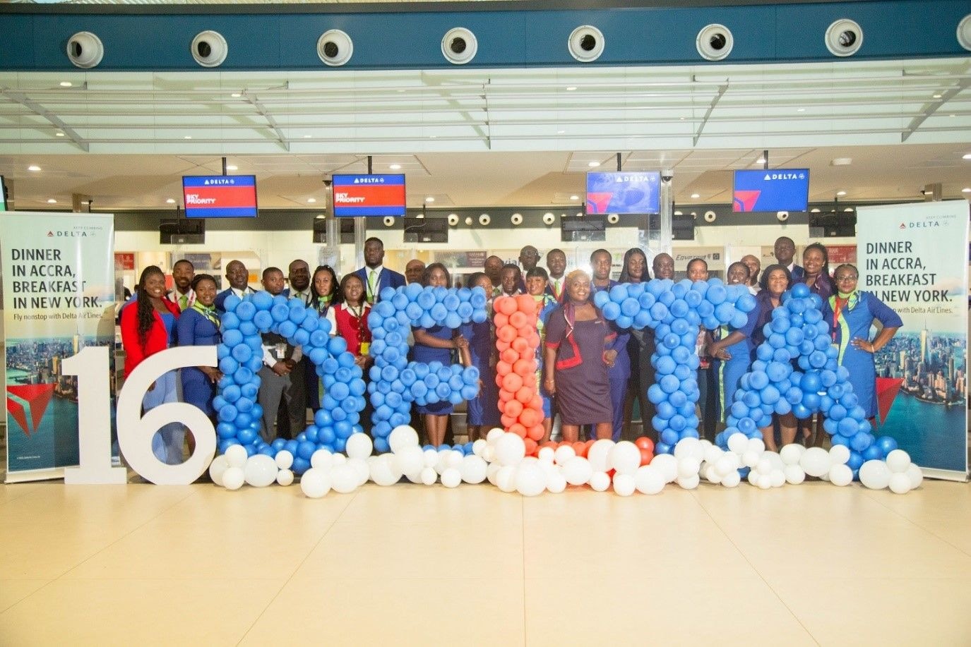  Delta Air Lines marks 16 years of dedicated service
