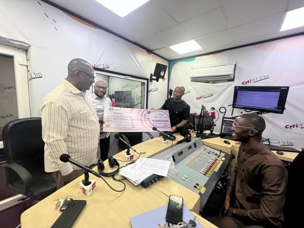  Taptap Send donates US$10,000 to Citi FM/TV Foundation