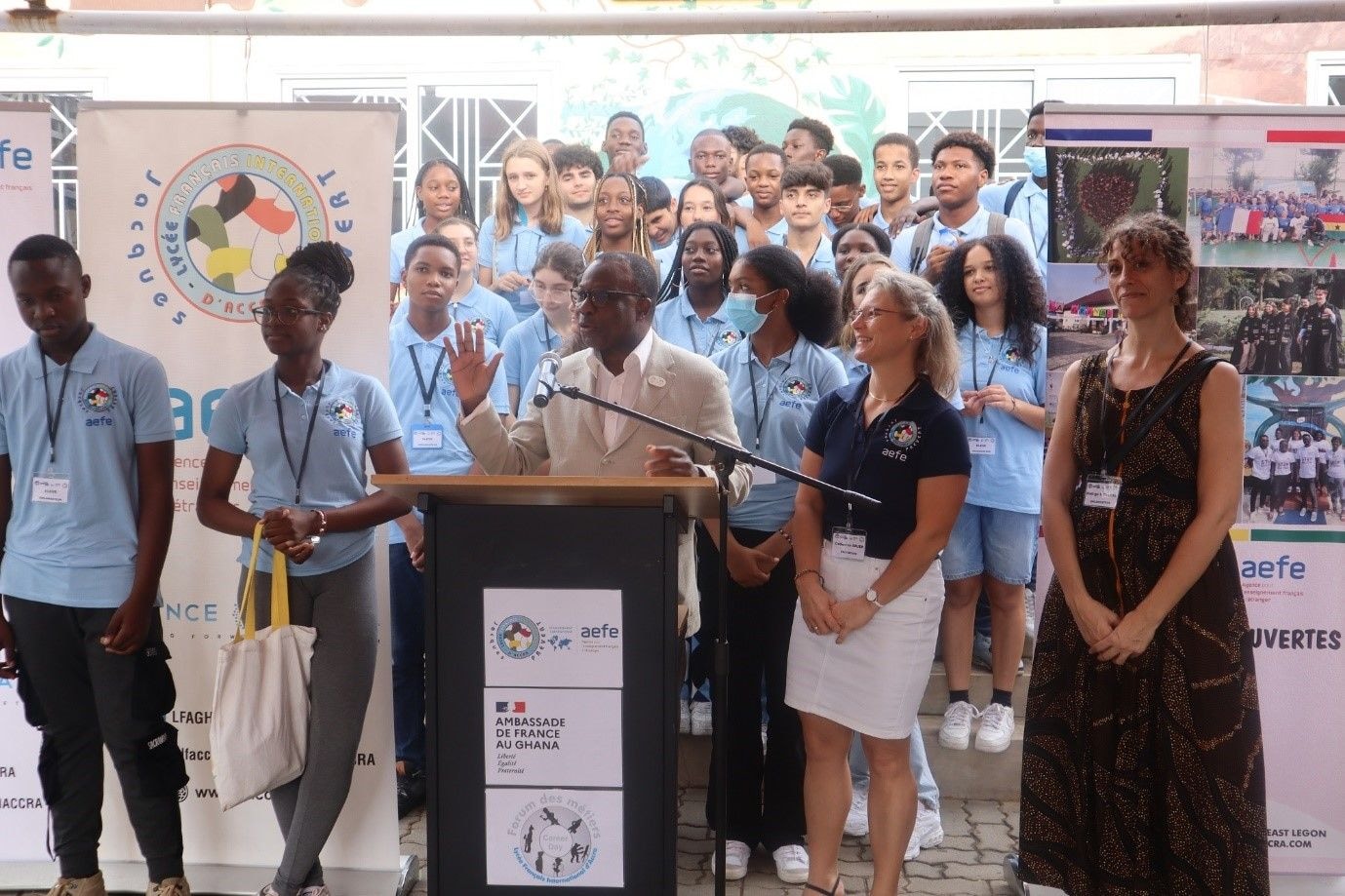 Lycée Français D'Accra Jacques Prévert holds 2023 career day