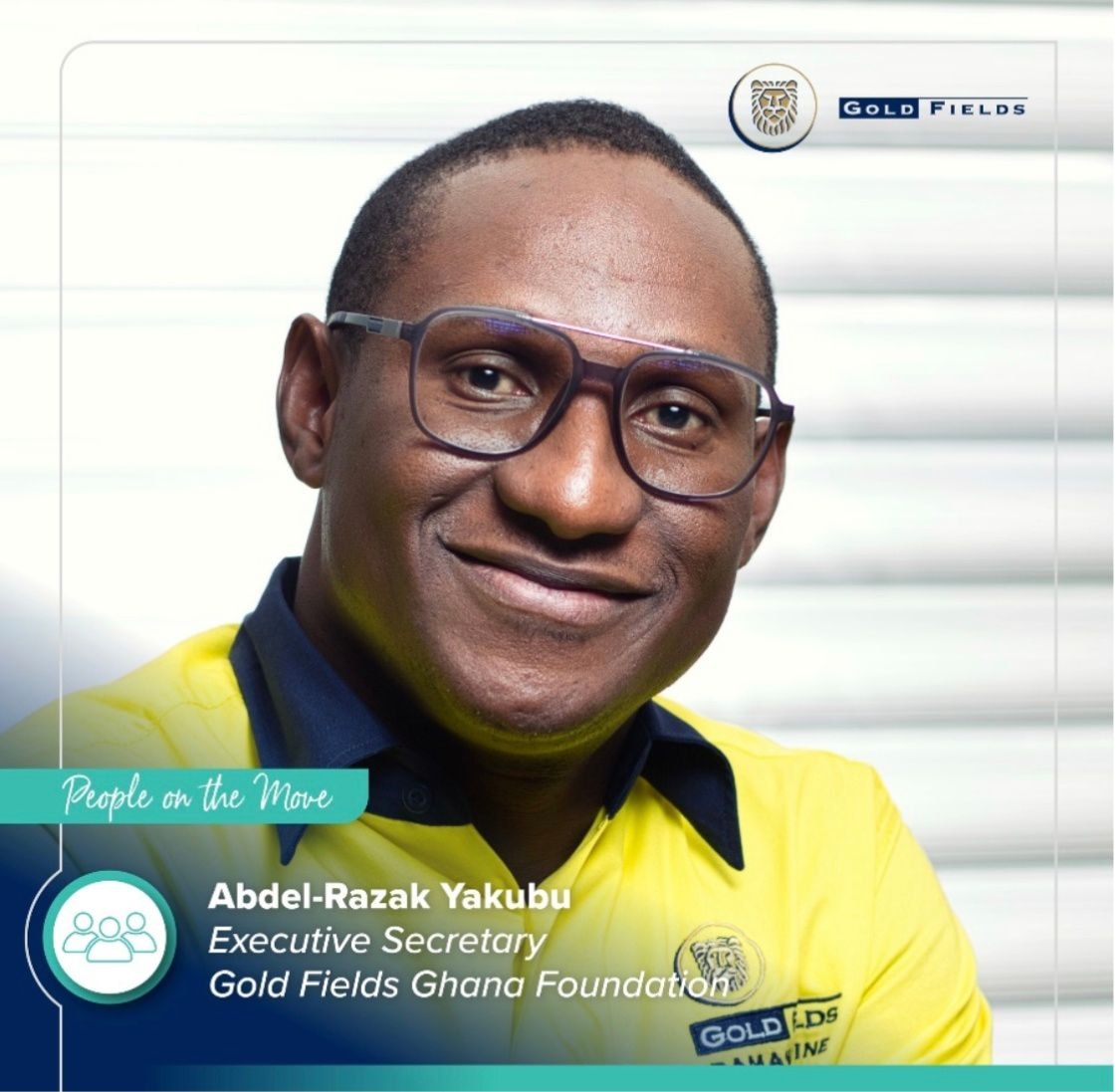 Abdel-Razak Yakubu heads Gold Fields Ghana Foundation