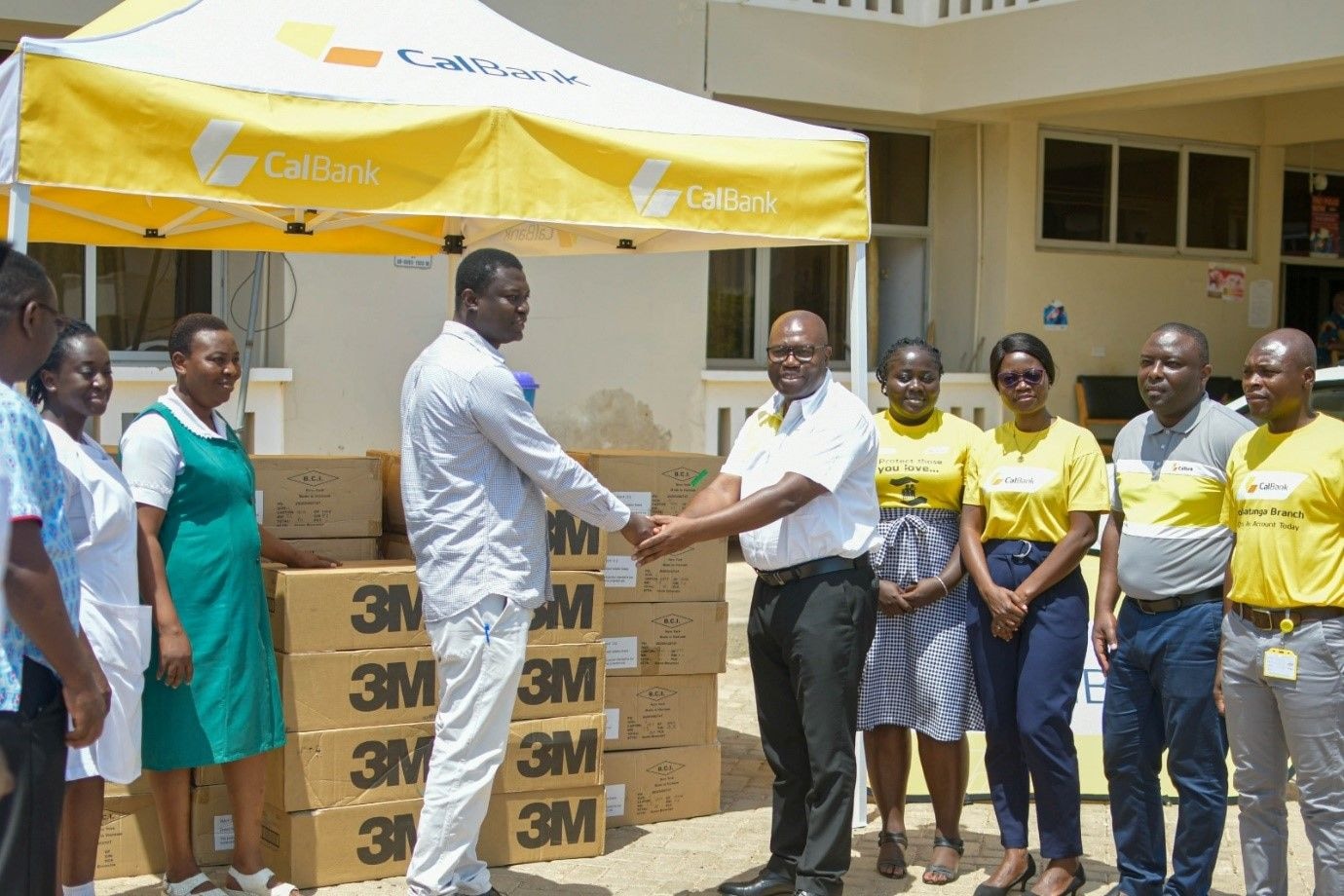 Cal Bank donates PPE to Bolgatanga Regional Hospital