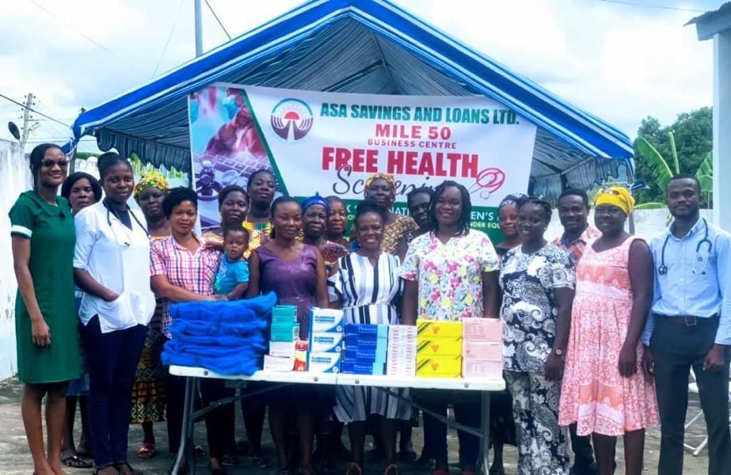 MILE 50 BC, Taifa ASA branches benefit from health screening 