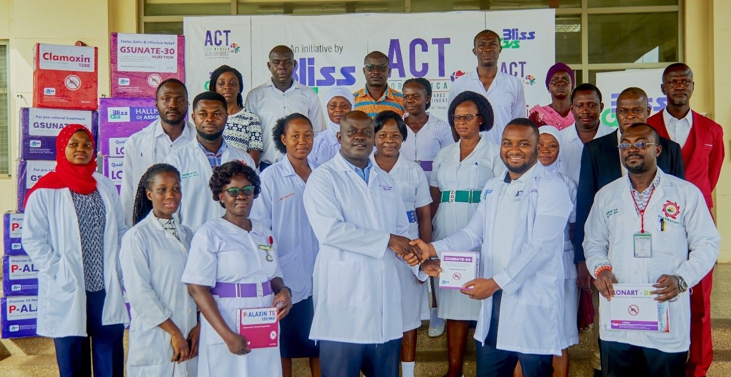 Bliss GVS Pharma donates antimalaria drugs to Upper West Regional Hospital