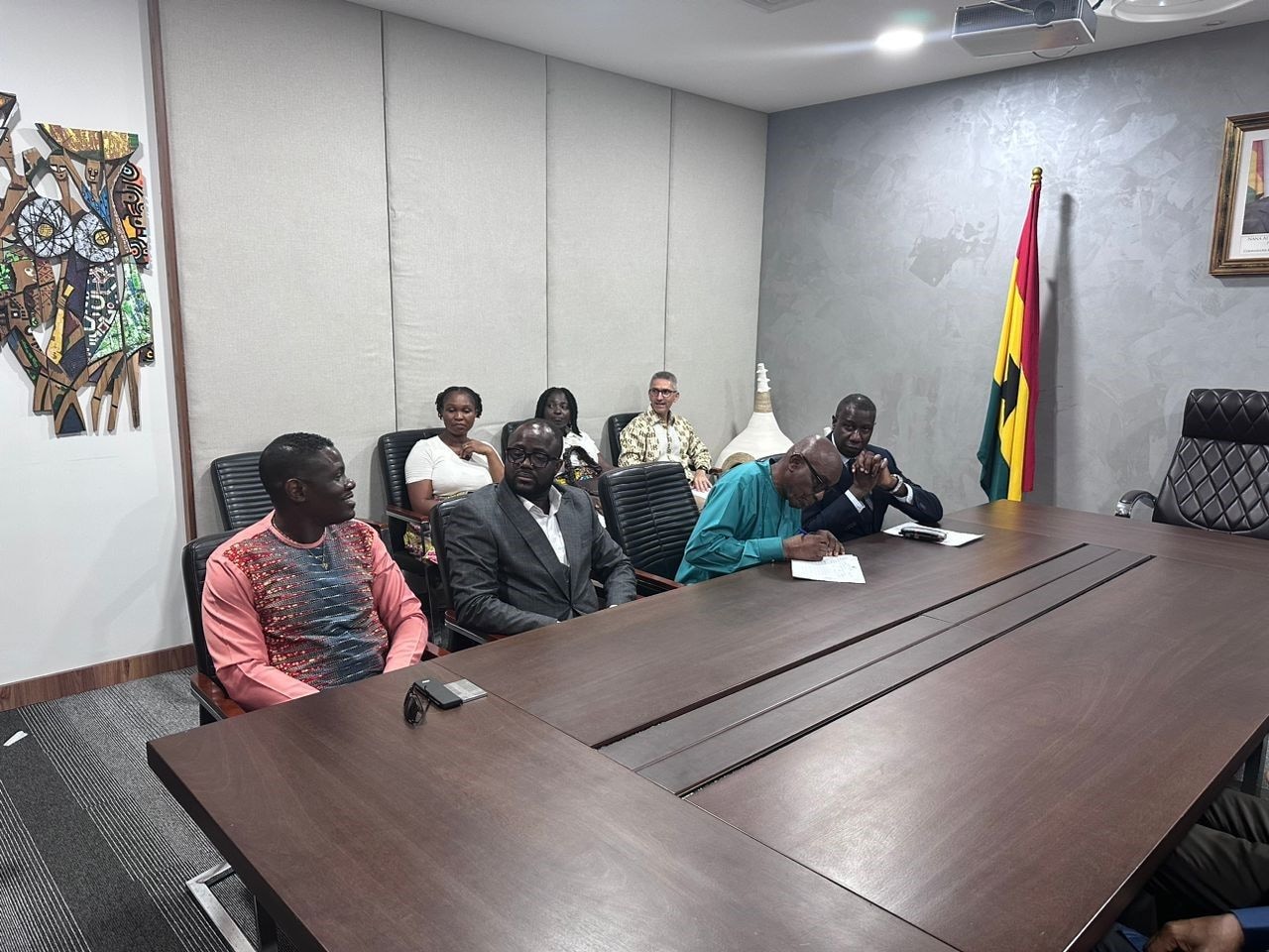 Canada Ghana Chamber of Commerce pays courtesy call on Dr. Bawumia 
