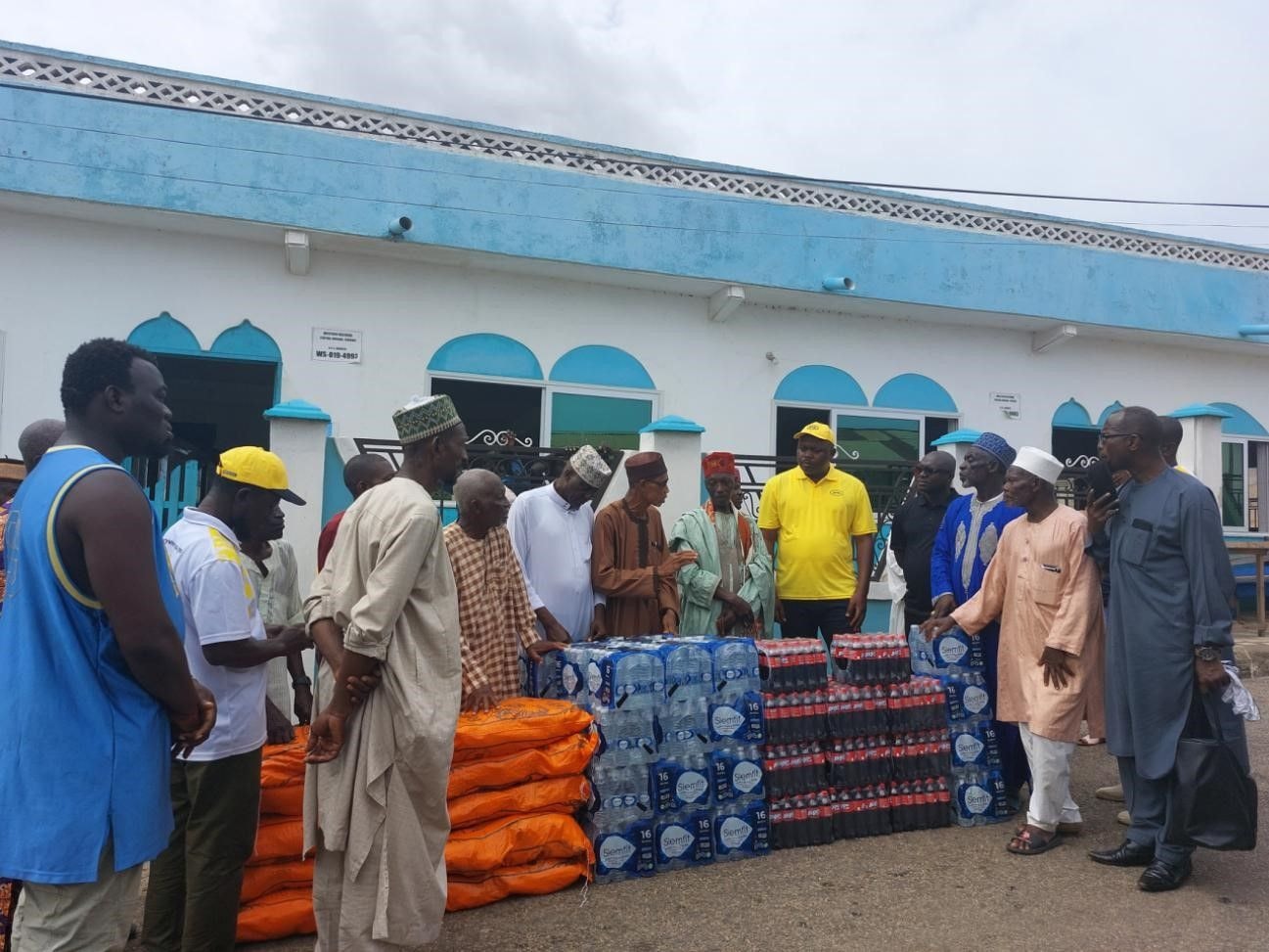 MTN donate items toward Eid ul Fitr celebration in the Western Region