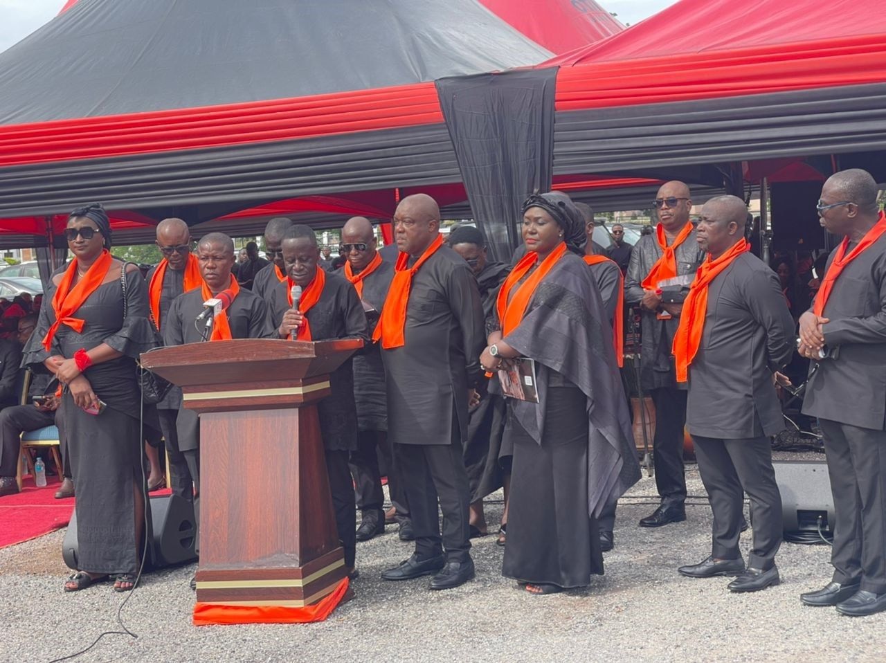 GOIL COO, Rev. Alex Josiah Adzew, laid to rest