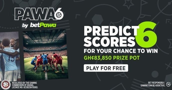 Play betPawa’s Pawa6 for your chance to win GH¢10,000 for free