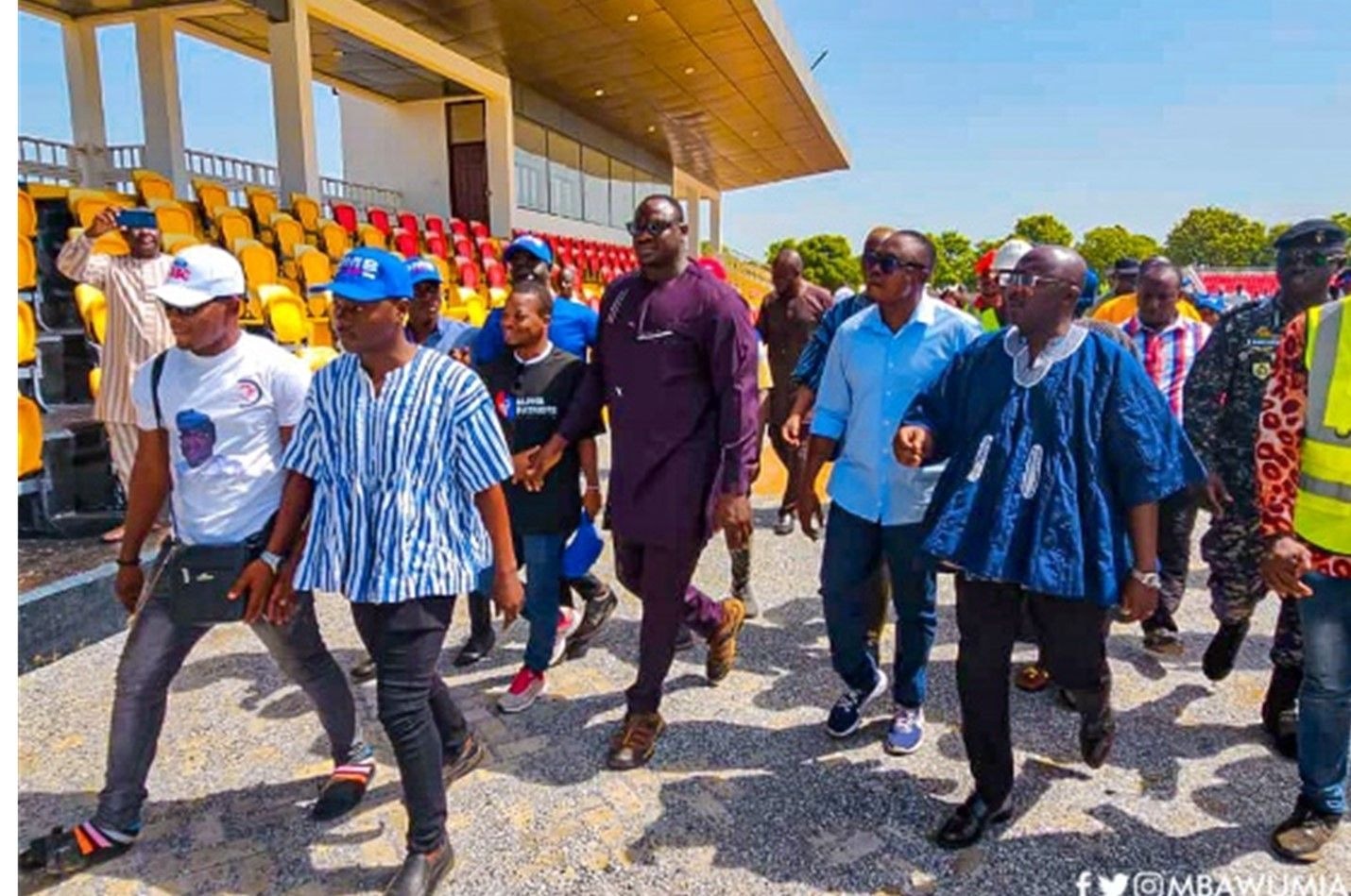 Dr. Bawumia inspects Wa Youth Resource Centre