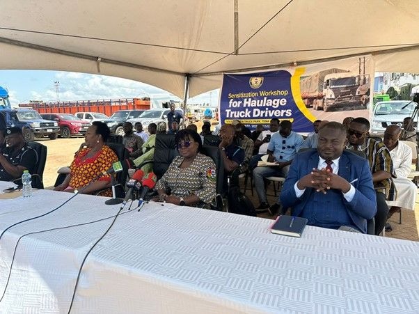 Haulage truck drivers trained amid insurgency threats along transit corridor 