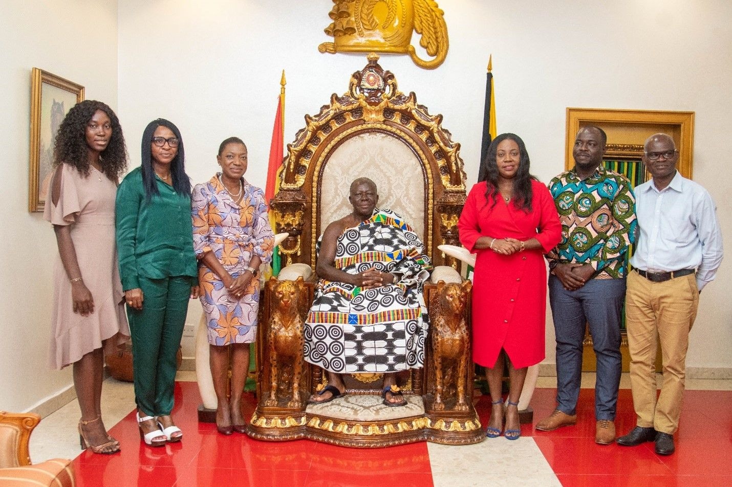 Otumfuo applauds Vodafone’s unwavering commitment to Asanteman