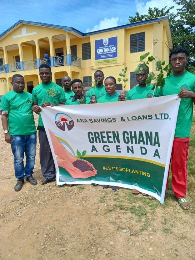 ASA Savings Loans continues with tree planting exercise