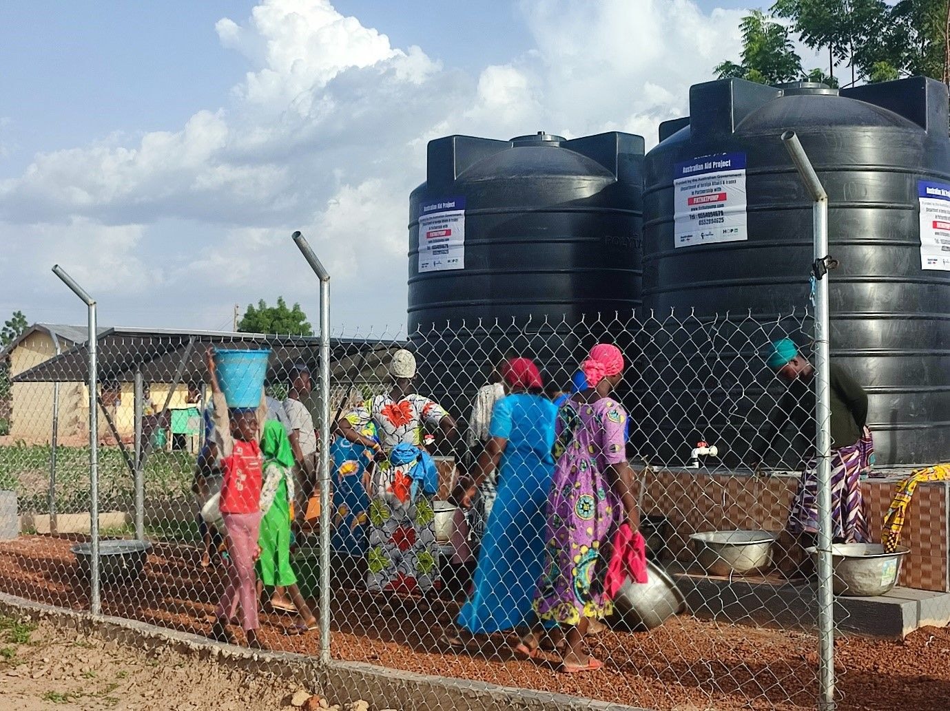 Australian High Commission funds solar-powered water project in Zagyuri